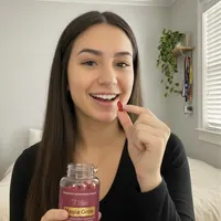 Rótulo e ativos da vitamina Magia Grow
