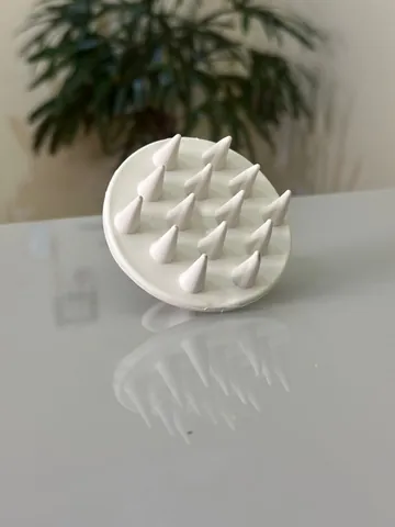 Massageador capilar de silicone