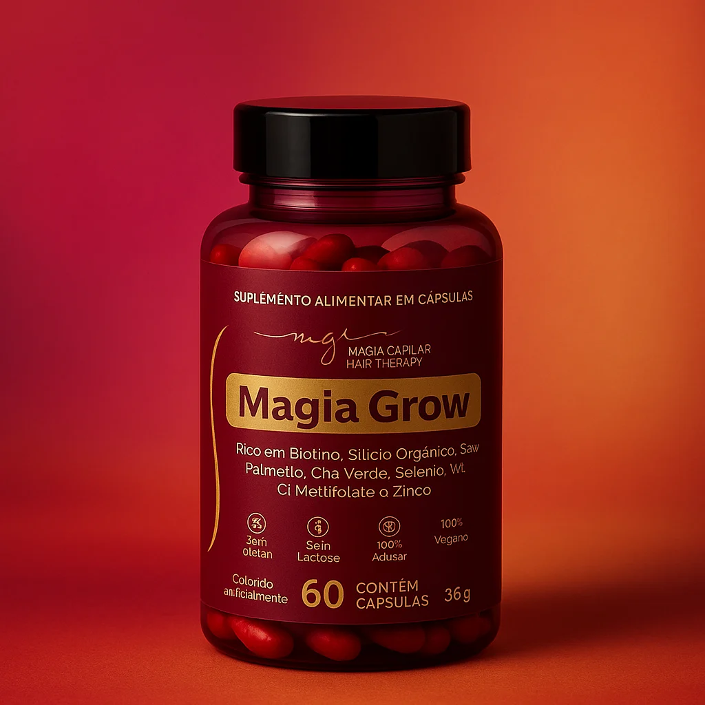 Vitamina Magia Grow — pote 60 cápsulas